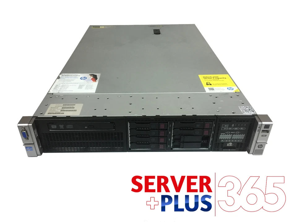 HP DL380p G8, 2x 3GHz 10-Core E5-2690v2, 512GB RAM, 2x HP 200GB SSD - Image 2 of 4