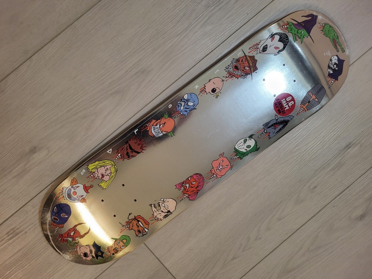 BAKER　DECK 8.125 Art by Neckface Riley Hawk Baker Skateboard art by Neckface | eBay
