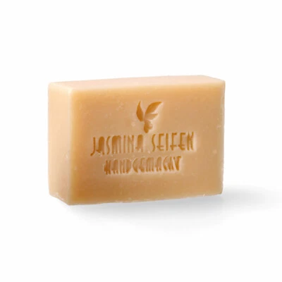 JASMINA Kokosöl-Seife mit Sheabutter – cremige Duschseife, vegan & palmölfrei