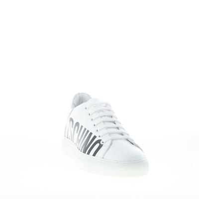 MOSCHINO men shoes Serena25 white leather iconic sneaker
