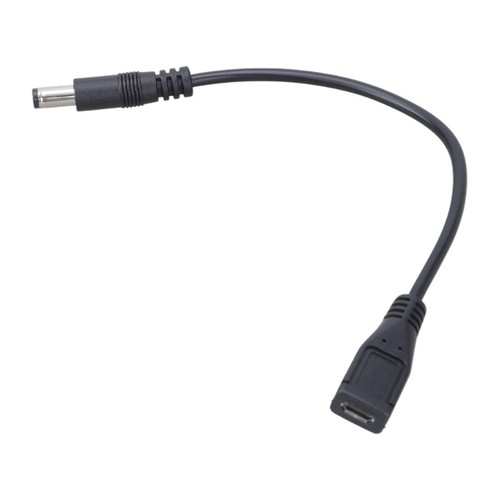 0.2M 3A Micro USB Female to DC 5.5x2.5mm Male Power To DC 5.5x2.5mm 5V - Zdjęcie 10 z 11