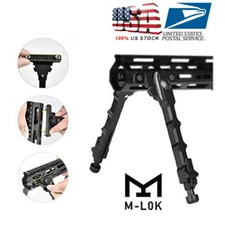 Hunting V9  M-Rail 7.5" - 9" Rifle Bipod Lightweight Adjustable USA  M-Rail QD