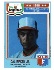 1988 Chef Boyardee Cal Ripken Jr. 1st Annual Collector's Edition #7 Card 