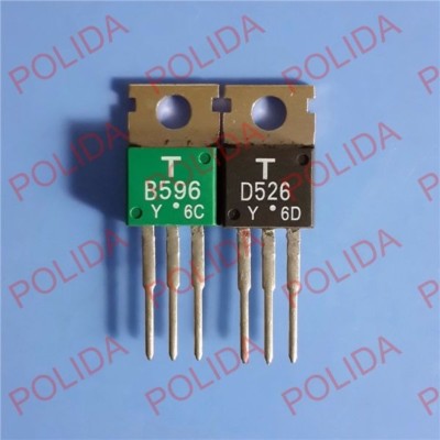 1pairs OR 2PCS TOSHIBA TO-220 2SB596-Y/2SD526-Y 2SB596/2SD526 B596/D526