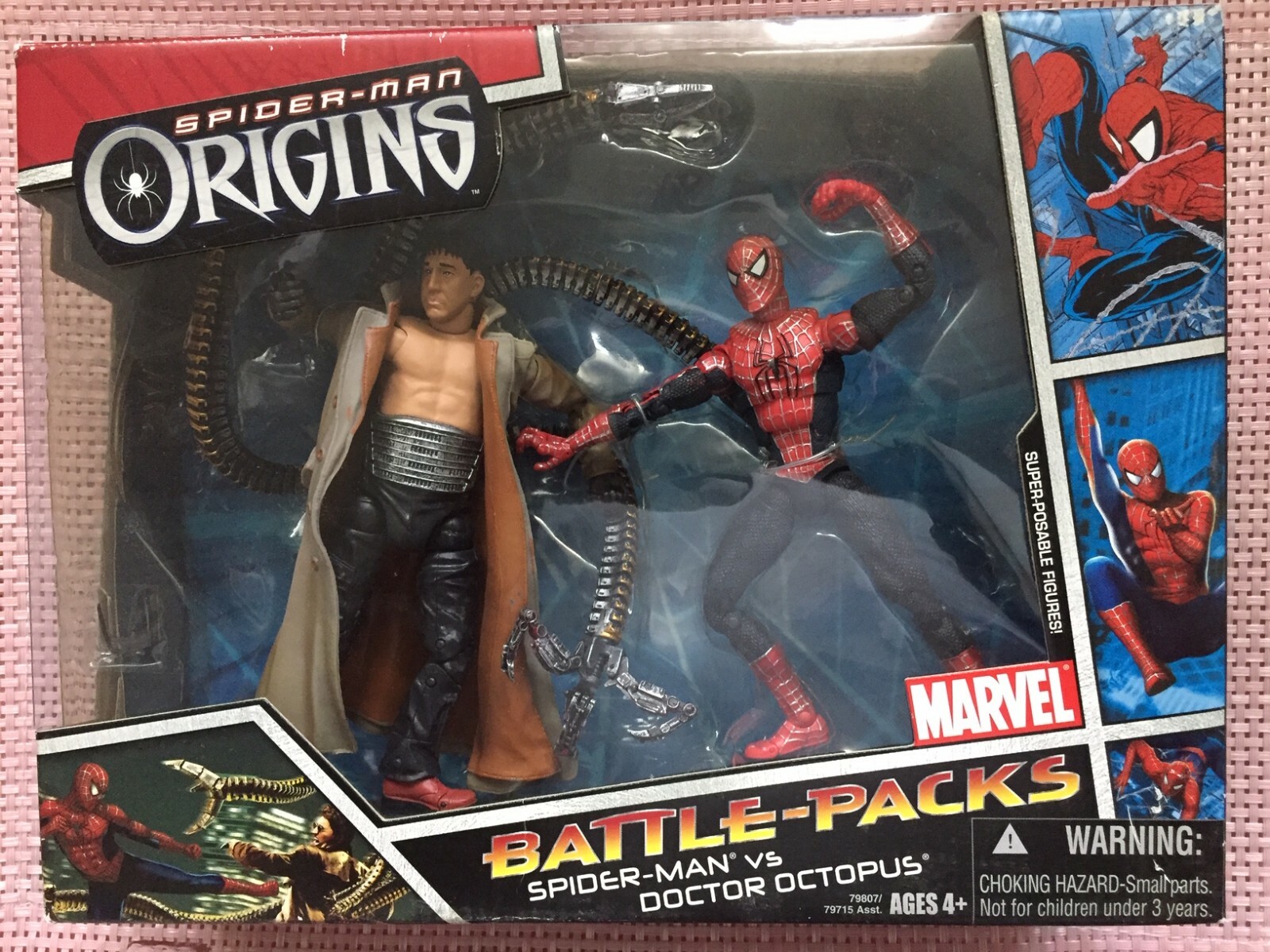 spider man origins figures
