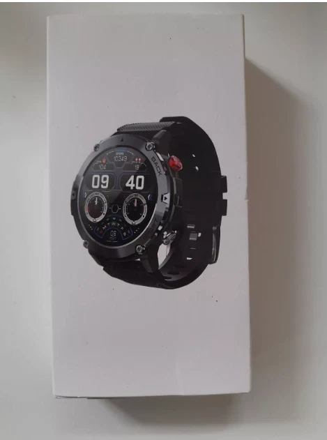 LEMFO smart watch mens, good quality, worn only handful of times, all paperwork - Image 3 of 4