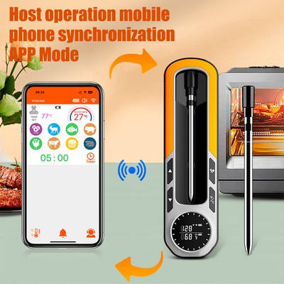 Wireless Wifi Smart Meat Thermometer Digital Thermomter for Cooking BBQ 2025!!!
