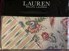 RALPH LAUREN Lucie Floral 3P FULL/ QUEEN DUVET SHAMS SET 300