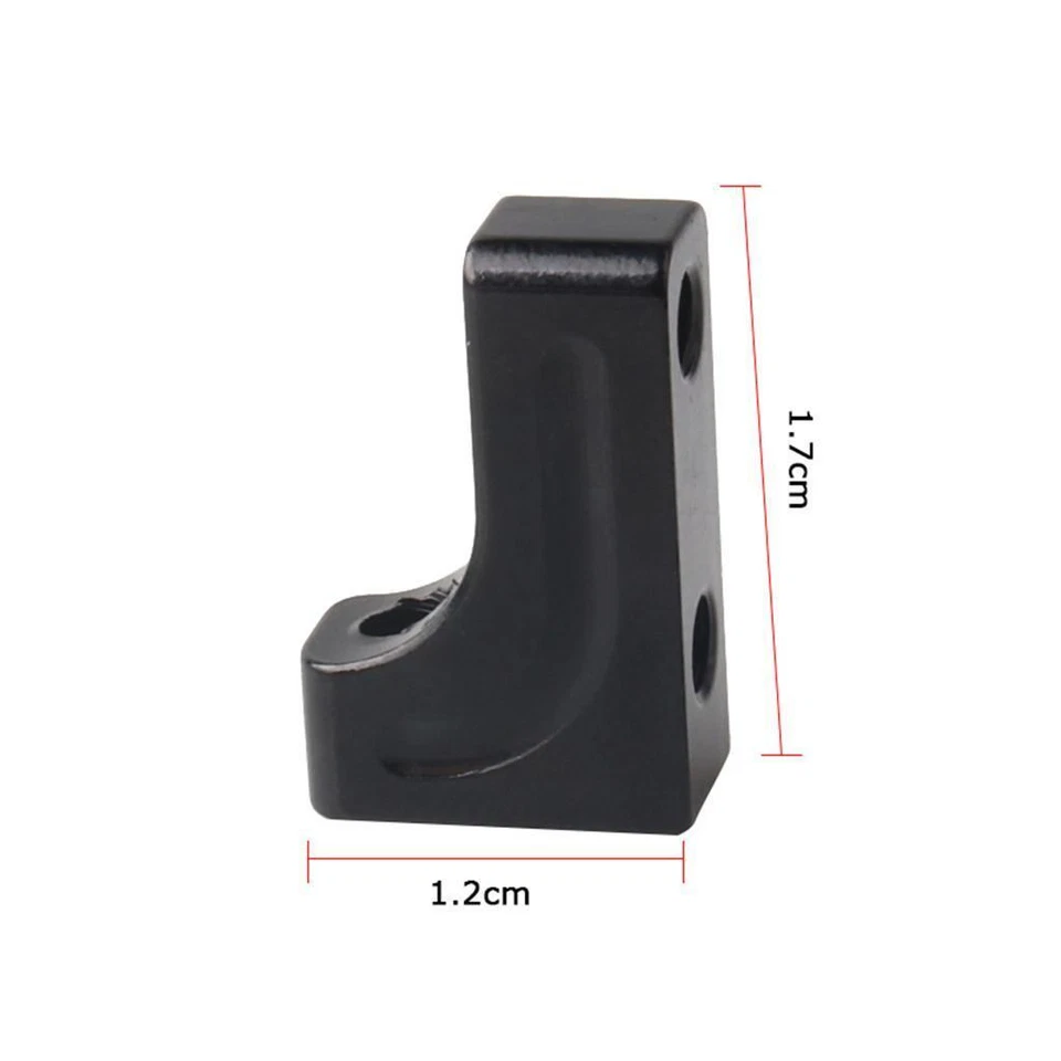 Supporto Per Servo In Metallo Per Modelli Di Auto Axial SCX10 CC01 /10 RC - Immagine 2 di 4