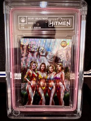 THE CASE HITMEN Mount Breastmore Pam Anderson Sydney Sweeney Megan Fox Upton 1/1 - Zdjęcie 2 z 3