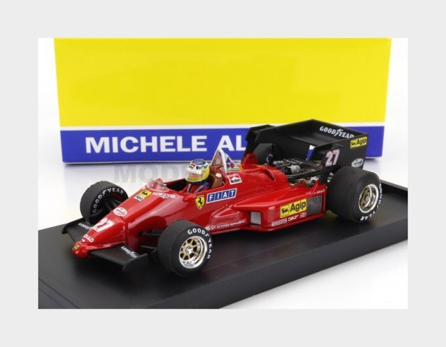 BRUMM R142-CH-UPD Ferrari - F1 126C4 N 27 Winner Belgium Gp BRUMM R142-CH-UPD Ferrari - F1 126C4 N 27 Winner Belgium Gp