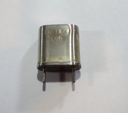 HC-6/U - 2205 KHz Radio Crystal - 0,050 pinów - COB - CR-18/U - Zdjęcie 2 z 2