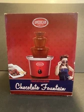 Nostalgia Electrics 50's Style Chocolate 3-Tier Fondue Fountain NOB Party Shower