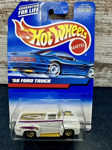 HOT WHEELS - 1956 '56 FORD TRUCK - 5 STAR GOLD RIMS - 1:64 - NEW—vintage