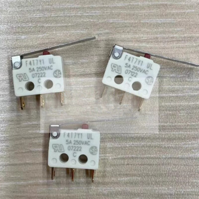 1pcs SAIA-BURGESS F4T7Y1-UL microswitch 5A/250Vac 12.8x5.1x10mm