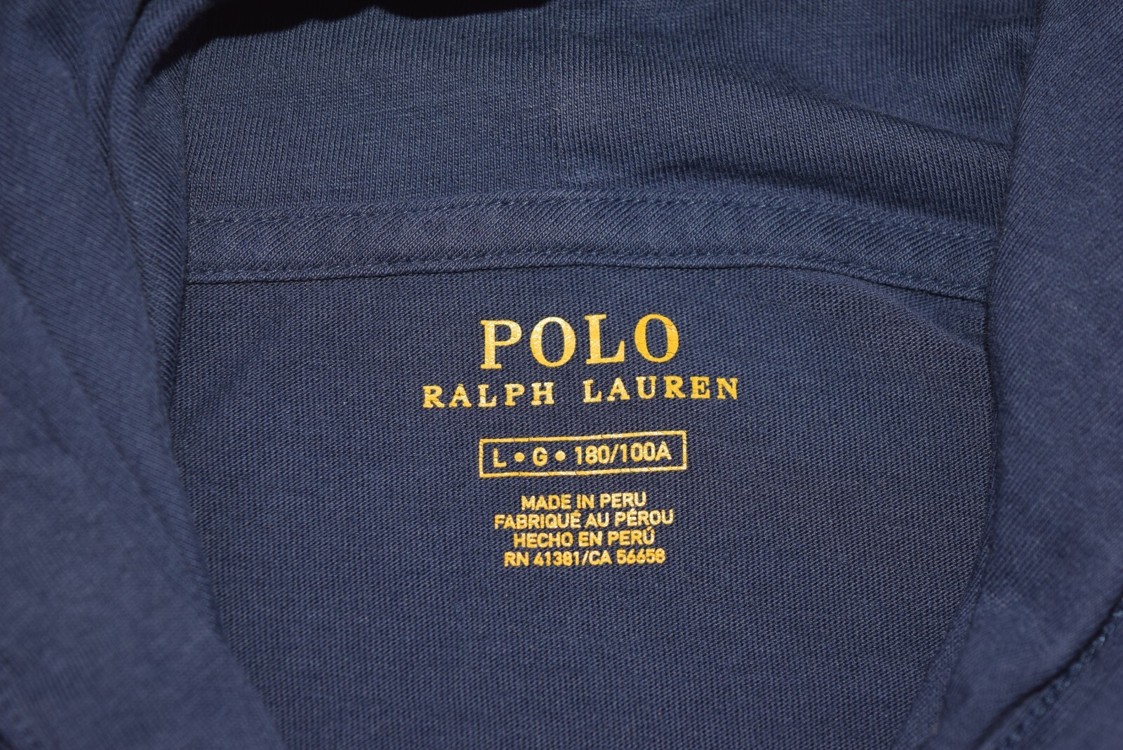 Polo Ralph Lauren Felpa Uomo L Navy Leggera Felpa con Cappuccio Pullover Rosso Pony