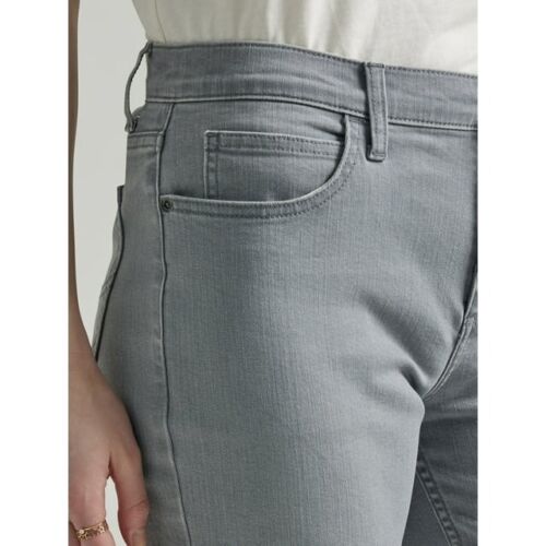 Jean Lee Mujer TALLA 18 M Heritage Mediana Rise Delgado Recto COLOR Valle Niebla Nuevo con etiquetas - Imagen 3 de 20