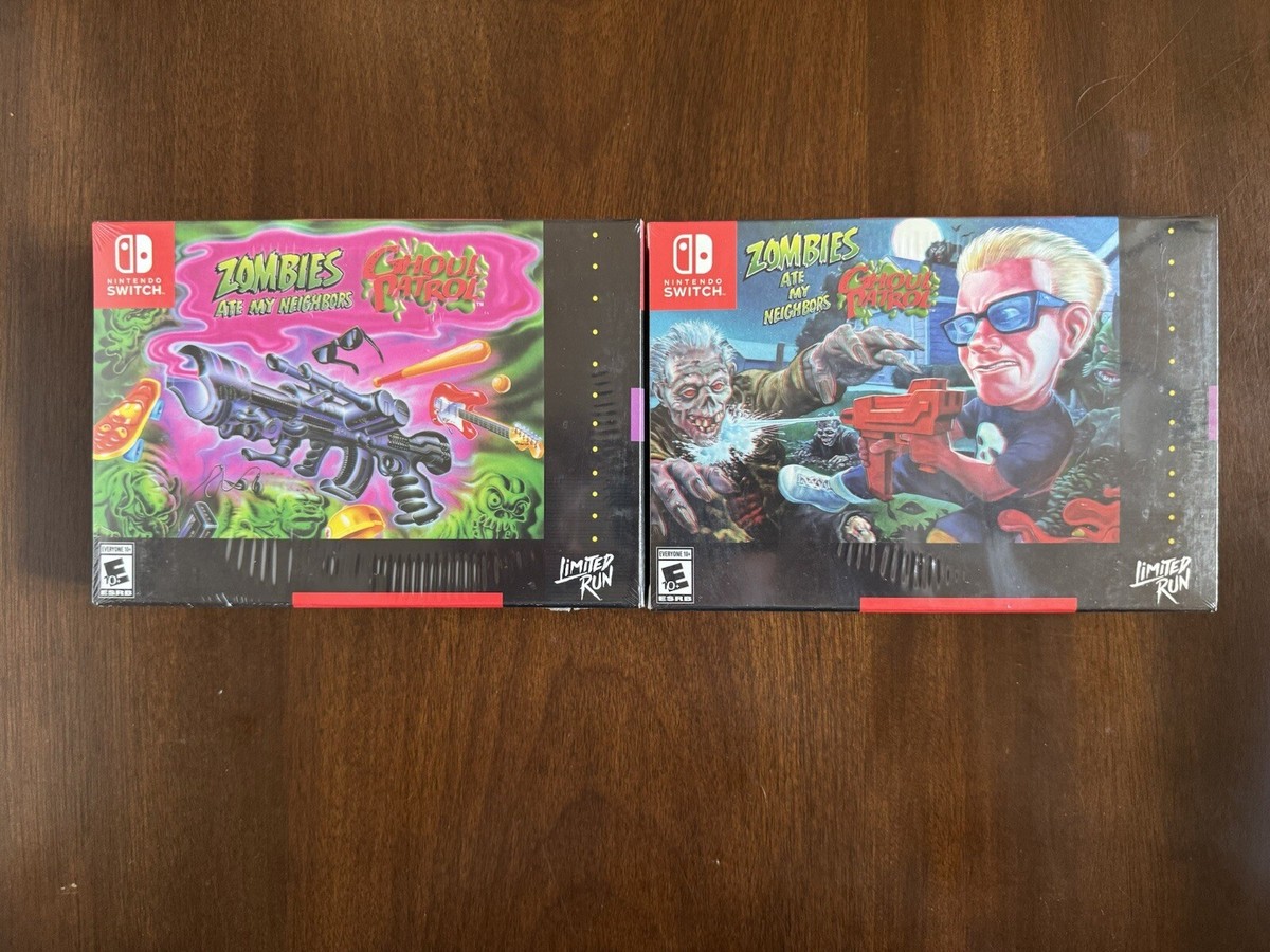 Zombies Ate My Neighbors Nintendo Switch Limited Run Game Zombies Ate My Neighbors Nintendo Switch Limited Run Game