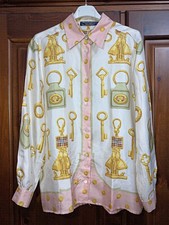 CAMICIA VINTAGE BURBERRY DA DONNA STILE BAROCCO