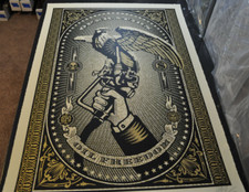 A - Shepard Fairey  - Large Format - Operation Oil Freedom - 2007