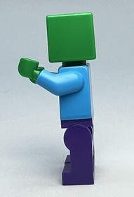 Lego min010 ZOMBIE Minecraft Minifigure FAST SHIPPING!