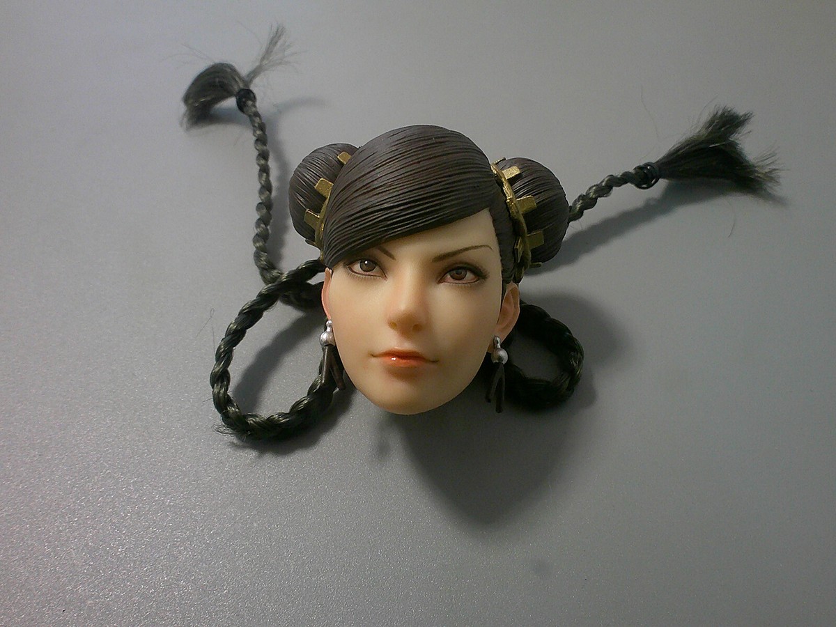 SUPER DUCK SET074 1/6 Chun-Li kung Fu Goddess Cheongsam Head SUPER DUCK SET074 1/6 Chun-Li kung Fu Goddess Cheongsam Head