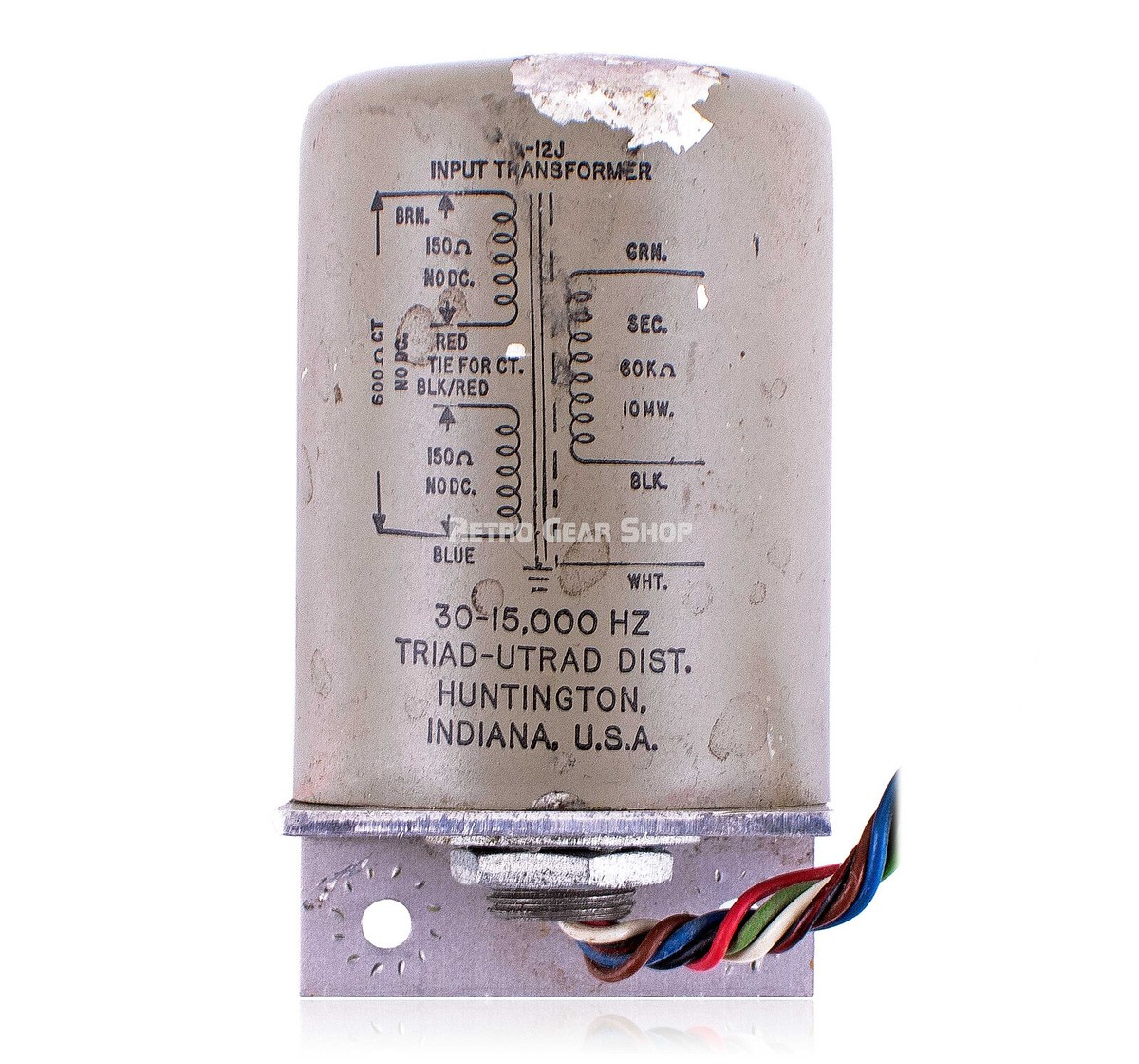 Transformateur Audio Triad A-10J - Rare, Testé Et Fonctionnel - USA