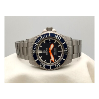 Deep Blue Master 2000 III Inner Lume Ring Diver Watch LE | eBay