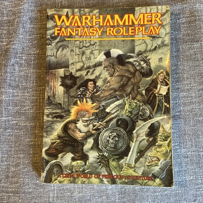 Warhammer Fantasy Rollenspiel Eine düstere Welt gefährlicher Abenteuer Games Workshop