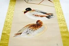JAPANESE ART Paintings ducks Kakejiku SCROLL JAPAN Antique 48x198cm B846559