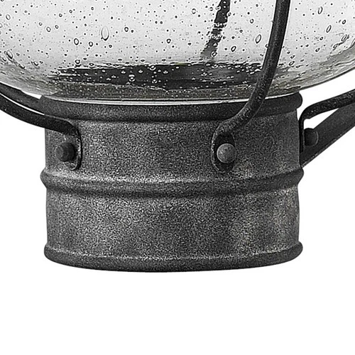 Hinkley Cape Cod 23 1/4" High Aged Zinc Outdoor Wall Light - Picture 6 of 8