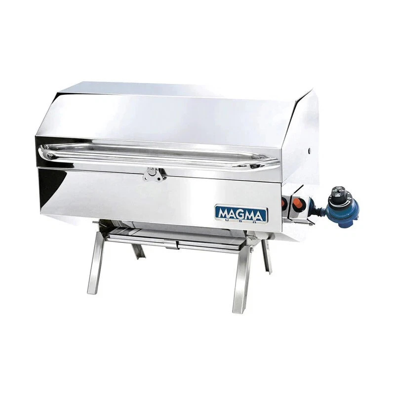 Magma Newport Gourmet Gas Grill - 100% 18-9 Marine Stainless