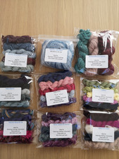 Mixed packs 100% natural fibre & yarns Colours assorted Pack 6