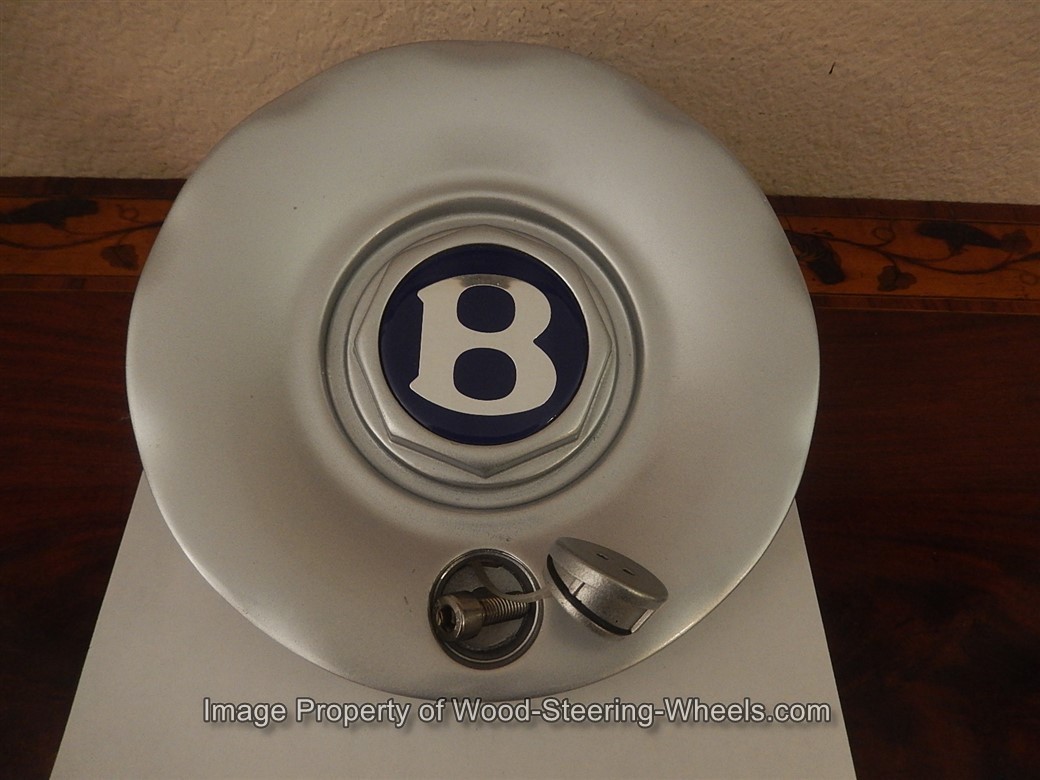 New    Bentley Wheel Hub Cap Fits Azure 1998 - 2000 Silver Wheels 17"x 7.5" NOS