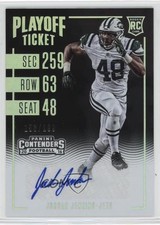 2016 Panini Contenders Playoff Ticket 153/199 Jordan Jenkins #184 Auto 0a1