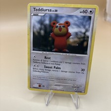 Teddiursa 105/123 Pokemon English Diamond & Pearl Mysterious Treasures 2007 MP