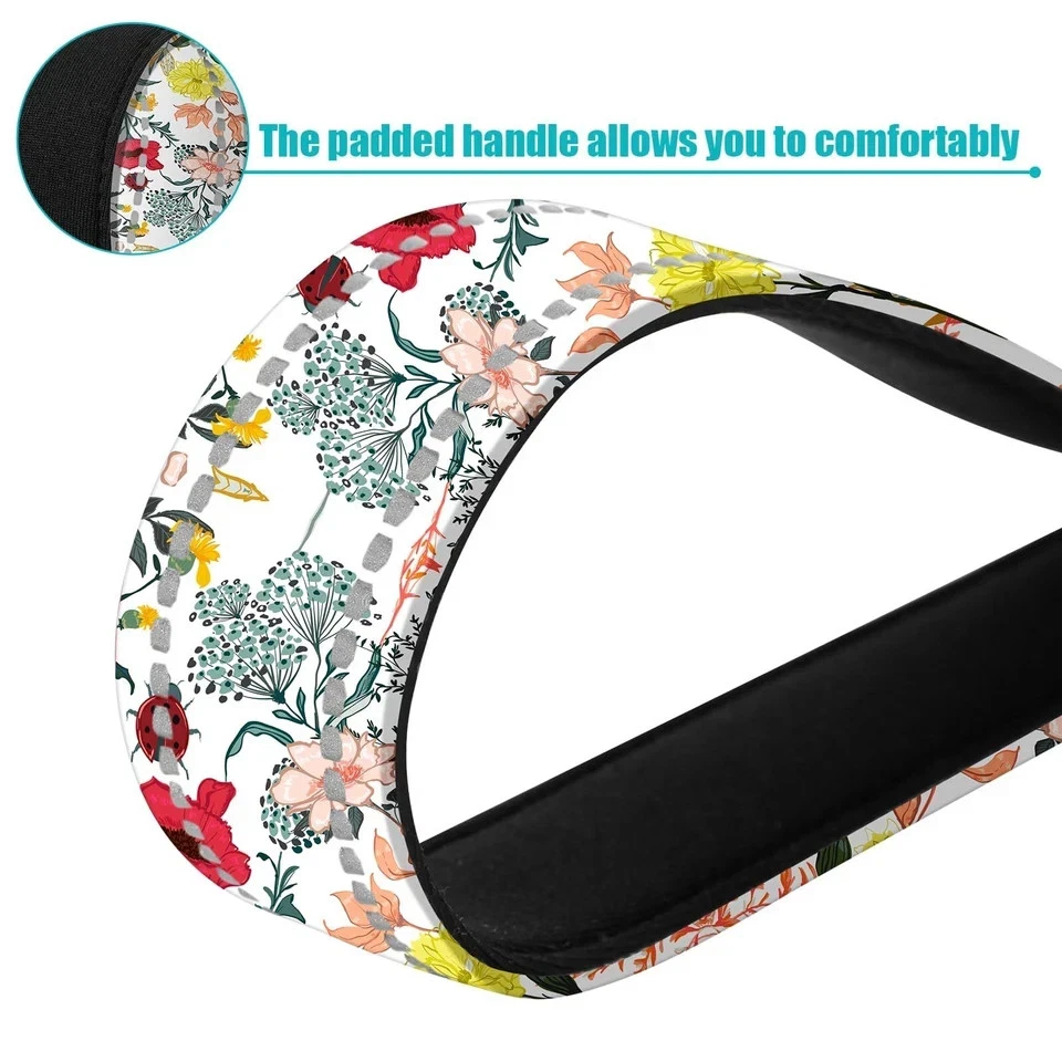 Correa corta para perro con mango acolchado reflectante de nailon - Ideal para entrenamiento y... Foto 2 de 4