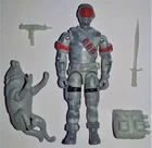 GI JOE CUSTOM Black Major BM Vintage Style Snake Eyes V2 SIGHTLINE Action Figure