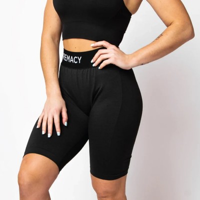 We Are SUPREMACY | Core Cycling Shorts - Black