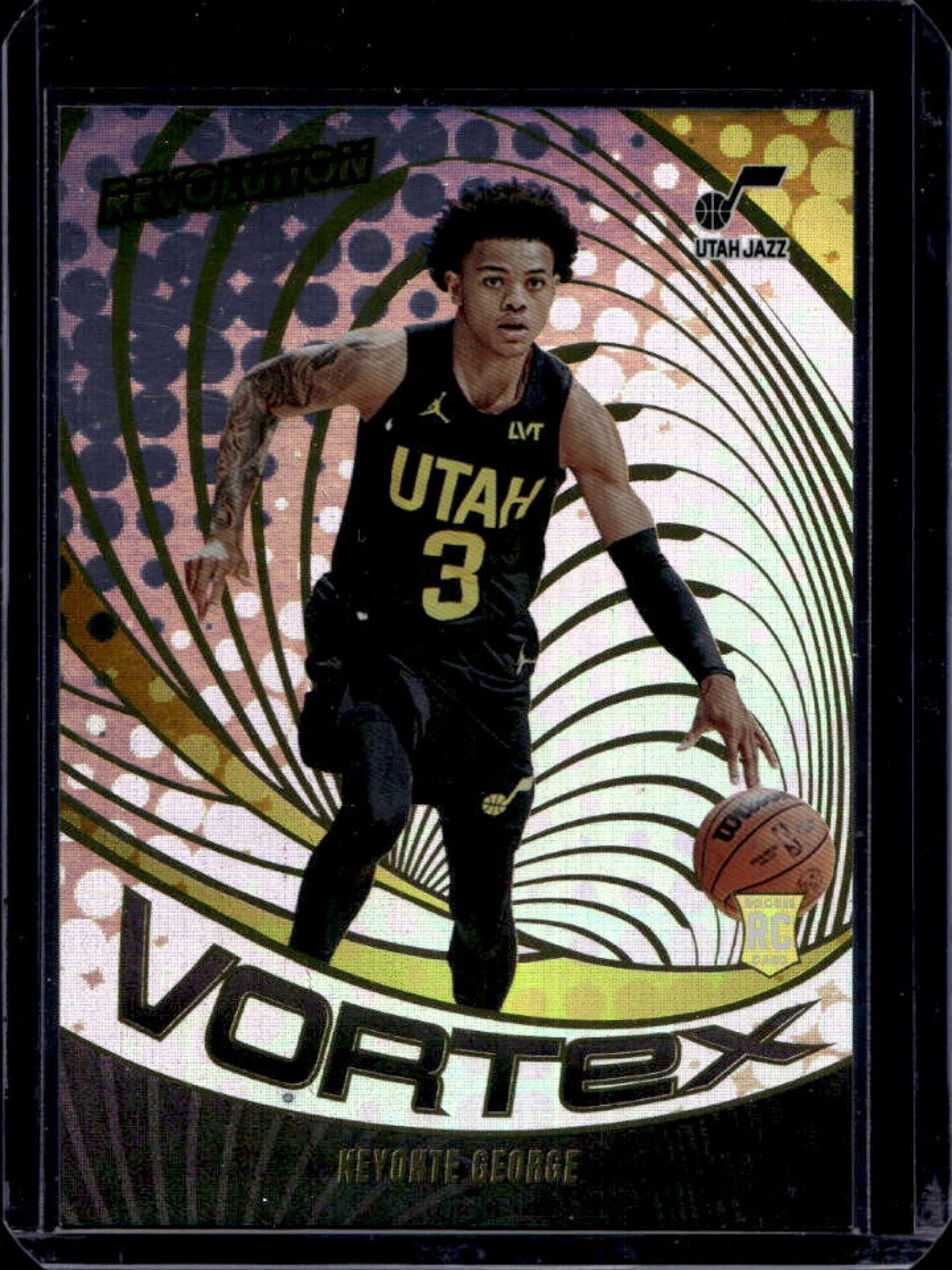 2023-24 Panini Revolution Keyonte George Vortex Rookie RC #20 Jazz