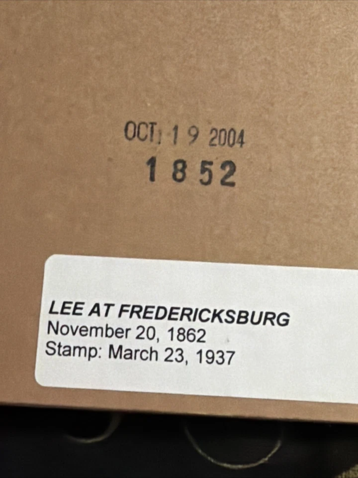 Mort Kunstler Civil War Print JACKSON AT ANTIETAM - Custom Framed - with Stamp - Image 4 of 4