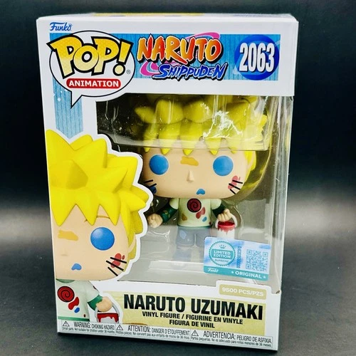 Funko Pop! Vinyl: Naruto Shippuden - Naruto Uzumaki #2063 LE9500 w/ Protector