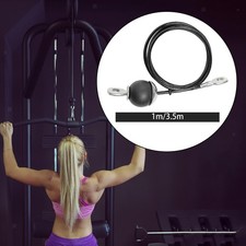 Pulley System Cable 5mm Lifting Steel Wire Rope Workout Fitness Pulley Cable