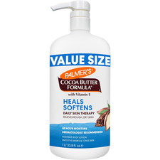Cocoa Butter Formula Daily Skin Therapy Body Lotion, 33.8 Oz Pump Bottle, Intens