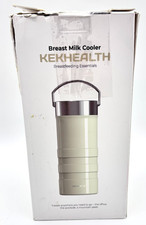 Kekhealth Portable Breastmilk Cooler With Handle - White (BPA Free): White