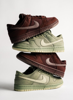 Size 8 - Nike Dunk Premium Low Oil Green