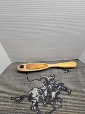 Vintage JOHNSON CREAMERY COMPANY Advertising Wooden Shoe Horn / Brush /