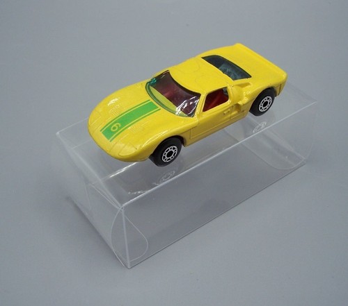 “MATCHBOX” SUPERFAST SF-41 FORD GT *MADE IN HUNGARY* YELLOW w/ GREEN STRIPE