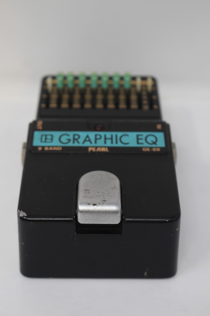 Vintage Pearl GE-09 9 Band Graphic EQ Guitar Effects Pedal Unit