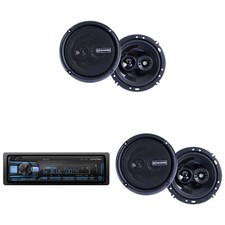 Alpine UTE-73BT Mech-less Bluetooth Receiver w/  2 Pair  Power Reference PR...